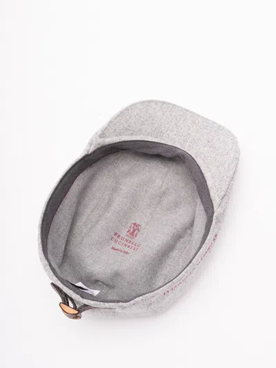 Brunello Cucinelli Men Flat Cap