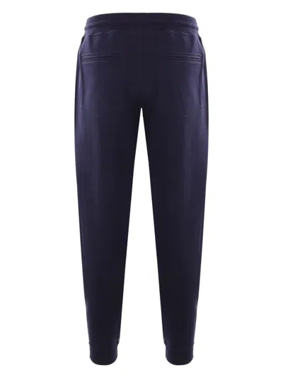 Brunello Cucinelli Cotton Blend Joggers With Ribbed Cuffs