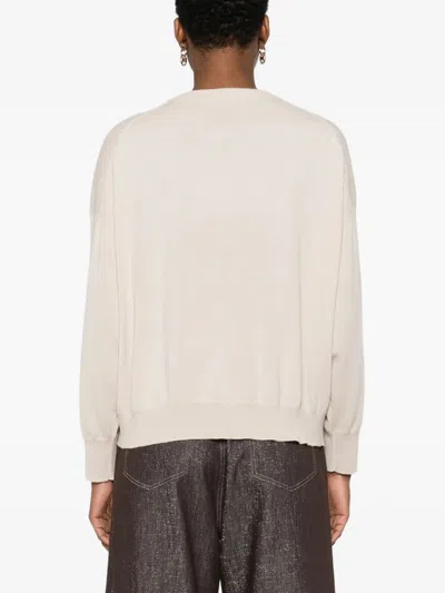 Brunello Cucinelli Women Cashmere Sweater In Neutral