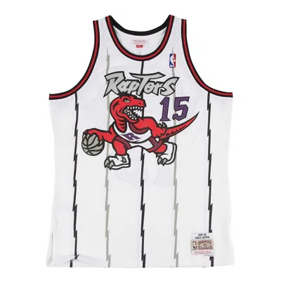 Mitchell & Ness Nba Swingman Raptors Home Jersey In White