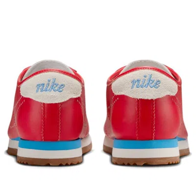 Nike Cortez Decon Suede-trimmed Perforated Leather Sneakers In Pink