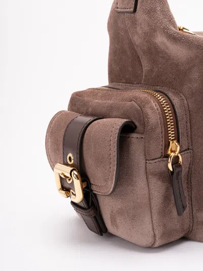 Chloé Medium Camera Suede Shoulder Bag
