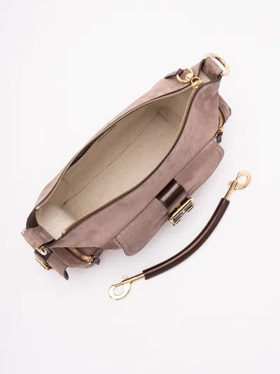 Chloé Medium Camera Suede Shoulder Bag