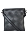 BOTTEGA VENETA Bottega Veneta Intrecciato Leather Messenger Bag,276357V465C1000