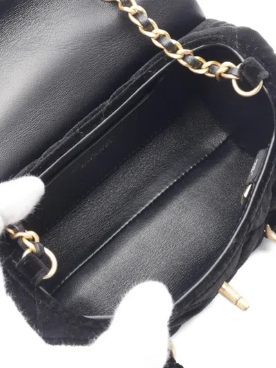 Pre-owned Chanel 2021 Matelassé Chain Tote Bag