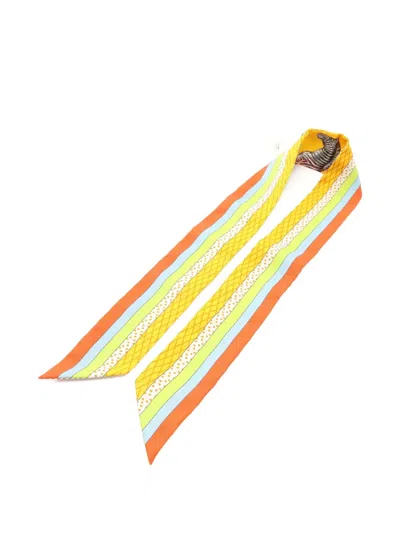 Pre-owned Hermes 2020s Grand Theatre Nouveau Silk Scarf