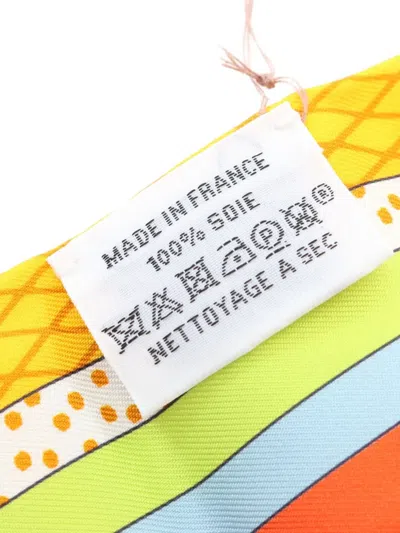 Pre-owned Hermes 2020s Grand Theatre Nouveau Silk Scarf