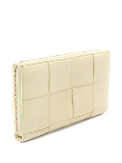 Pre-owned Bottega Veneta 2000s Intrecciato Zip Wallet