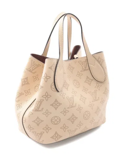 Pre-owned Louis Vuitton 2021 Blossom Pm Mahina Perforated Leather Tote Bag