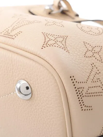 Pre-owned Louis Vuitton 2021 Blossom Pm Mahina Perforated Leather Tote Bag