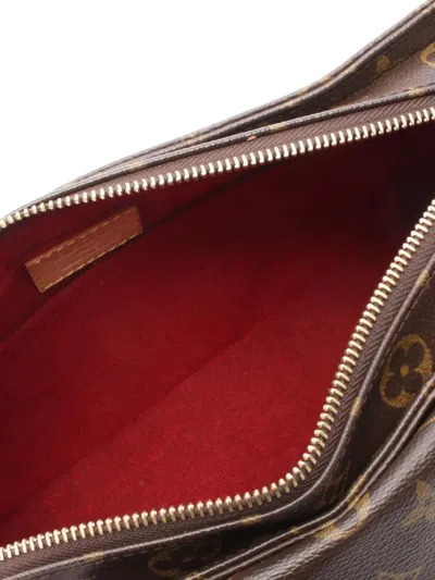 Pre-owned Louis Vuitton 2004 Vivacite Mm Shoulder Bag In Brown