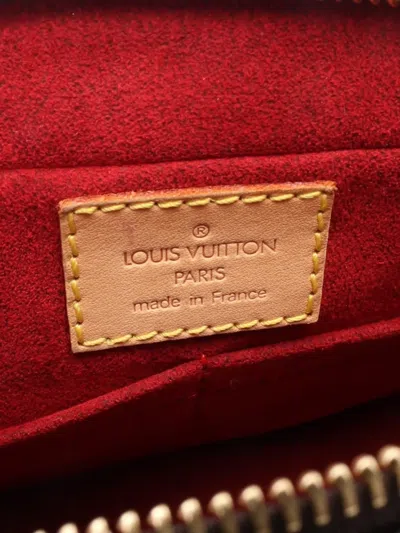 Pre-owned Louis Vuitton 2004 Vivacite Mm Shoulder Bag In Brown