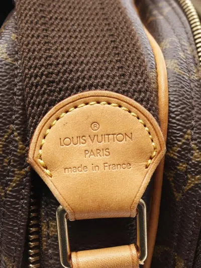 Pre-owned Louis Vuitton 2003 Reporter Pm Shoulder Bag In Brown