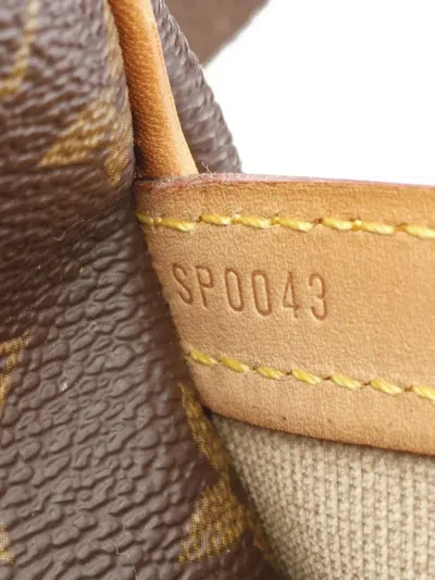 Pre-owned Louis Vuitton 2003 Reporter Pm Shoulder Bag In Brown