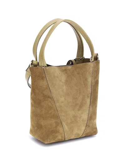 Chloé Women Suede Spin Handbag