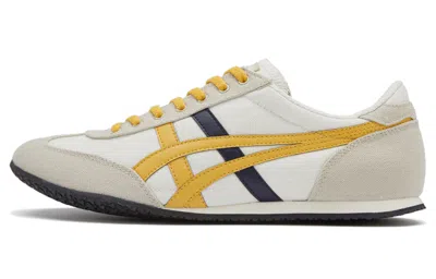 Onitsuka Tiger Machu Racer 'white Yellow Black' In Gray