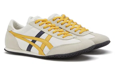 Onitsuka Tiger Machu Racer 'white Yellow Black' In Gray