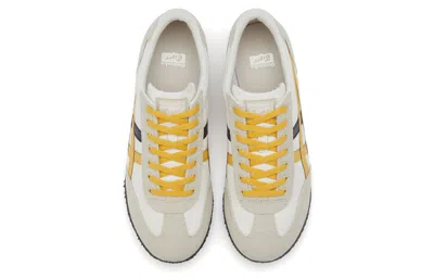 Onitsuka Tiger Machu Racer 'white Yellow Black' In Gray
