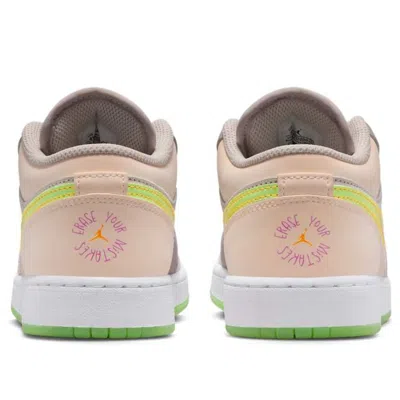 Air Jordan (gs)  1 Low 'erase Your Mistakes' In Pink