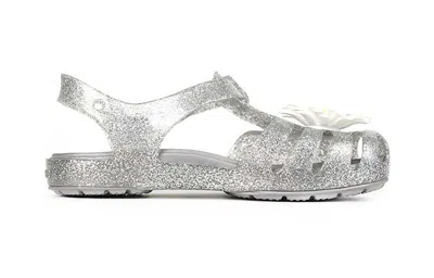 Crocs (ps)  Isabella Charm Minimalistic Casual Sandals Silver