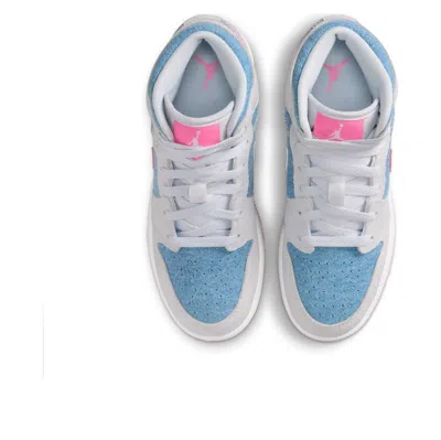 Air Jordan (gs)  1 Mid 'denim Sequin'