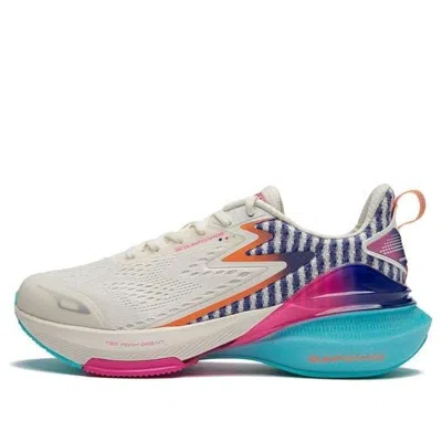 361 Degrees Three-body 3 Tech-system Sport Shoes 'white Rainbow' In Neutral