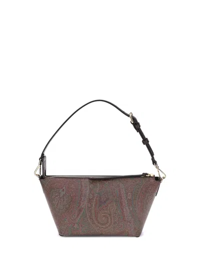 Etro Jacquard Paisley Fabric Shoulder Bag In Multi