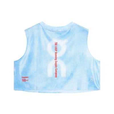 On Running (wmns)  X Pleasures X The Loop Tank 'blizzard' In Blue