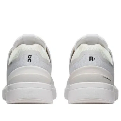 On White Sneakers In White