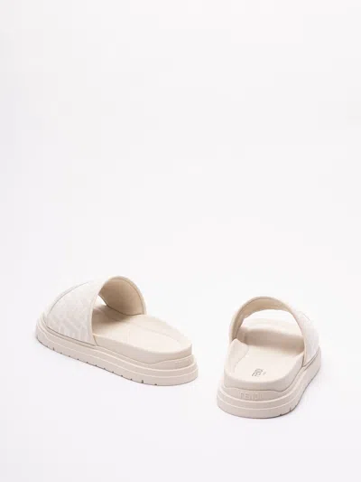 Fendi Men ` Diagonal` Slides