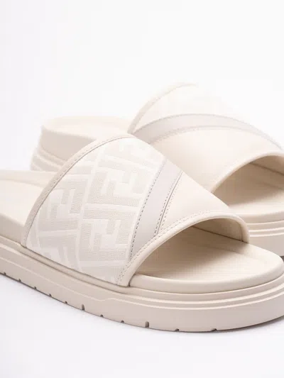 Fendi Men ` Diagonal` Slides