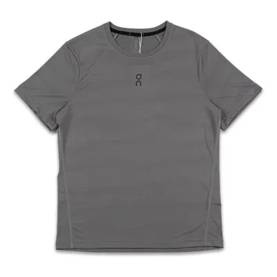 On Running Trail T-shirt 'rock' In Gray