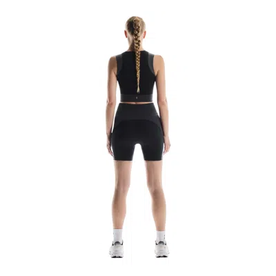 On Running (wmns)  Studio Knit Cycling Shorts 'black Eclipse' In Blue