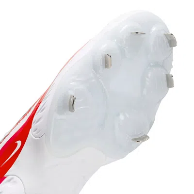 Nike Alpha Huarache Elite 4 Mid 'white University Red' In Multi