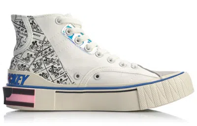Li-ning (wmns)  Superwave Canvas Hi 'white Grey'