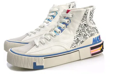 Li-ning (wmns)  Superwave Canvas Hi 'white Grey'