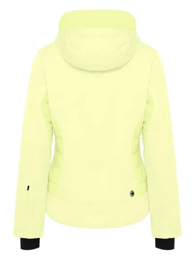 Colmar Zip-up Hooded Performance Jacket In Yellow