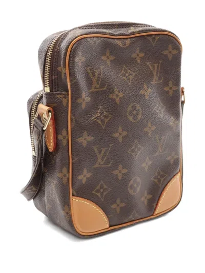 Pre-owned Louis Vuitton 2000 Amazon Shoulder Bag In Brown