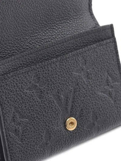 Pre-owned Louis Vuitton 2021 Amberop Cult De Visit Cardholder In Black