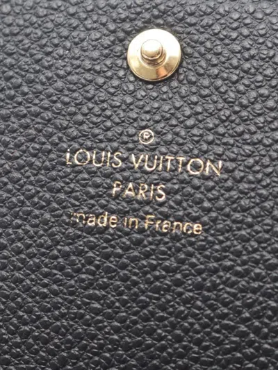 Pre-owned Louis Vuitton 2021 Amberop Cult De Visit Cardholder In Black
