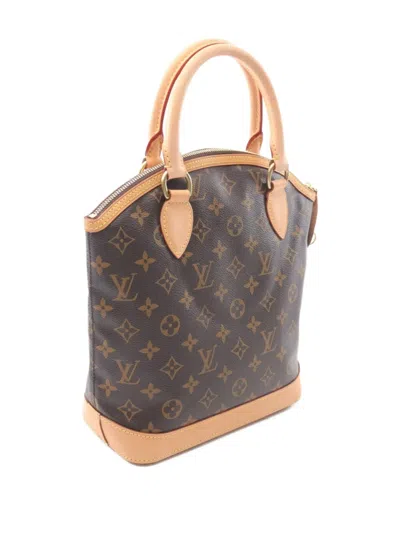Pre-owned Louis Vuitton 2011 Lockit Tote Bag In Brown