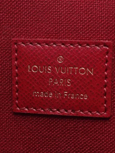 Pre-owned Louis Vuitton 2019 Felicie Clutch Bag In Brown