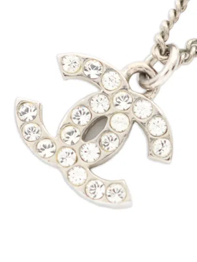 Pre-owned Chanel 1986-1988 Interlocking Cc Necklace