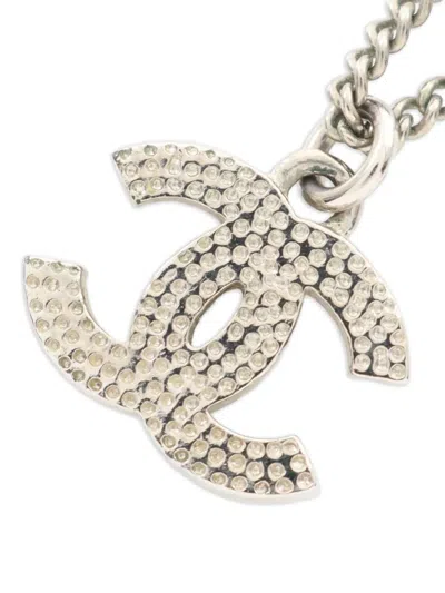 Pre-owned Chanel 1986-1988 Interlocking Cc Necklace