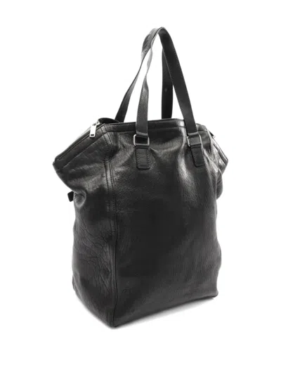 Pre-owned Saint Laurent 2000s Downtown Leather Tote Bag