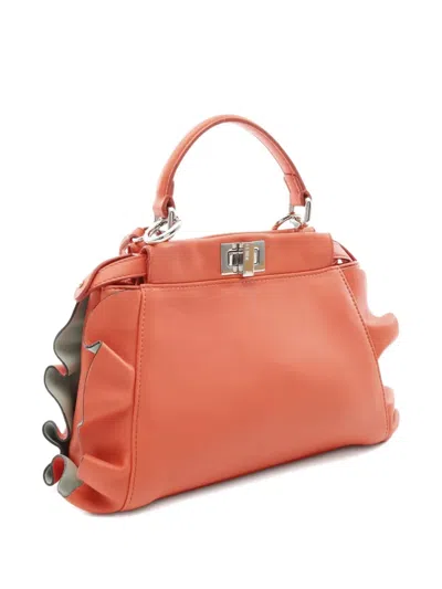 Pre-owned Fendi 2010 Mini Peekaboo Handbag