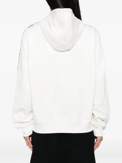 Casablanca Montagne Hoodie In White