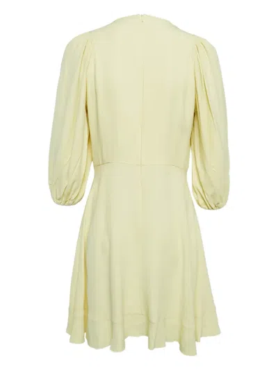 Pre-owned Valentino Ruffle-detailing Midi Dress
