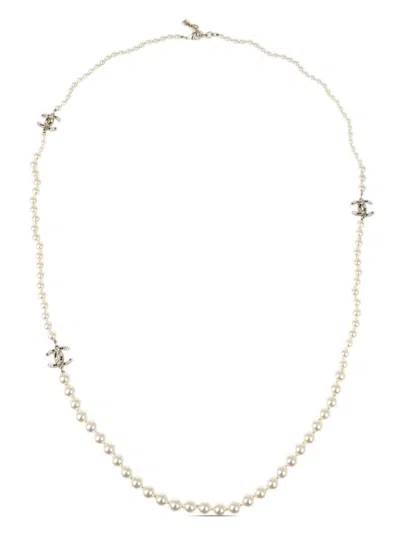 Pre-owned Chanel 2015 Faux-pearl Necklace