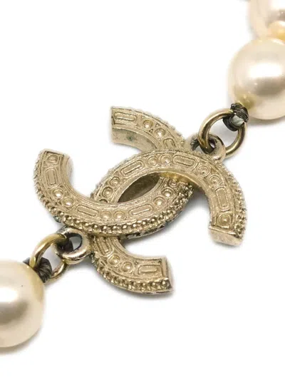 Pre-owned Chanel 2015 Faux-pearl Necklace